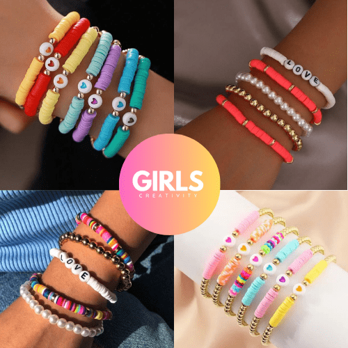 Girls Kindness Beaded Bracelet 4-Pack | The Children's Place - MULTI CLR